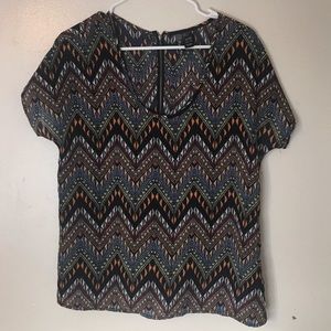 💗FINAL PRICE💗 Fun & Flirt Short Sleeve Shirt